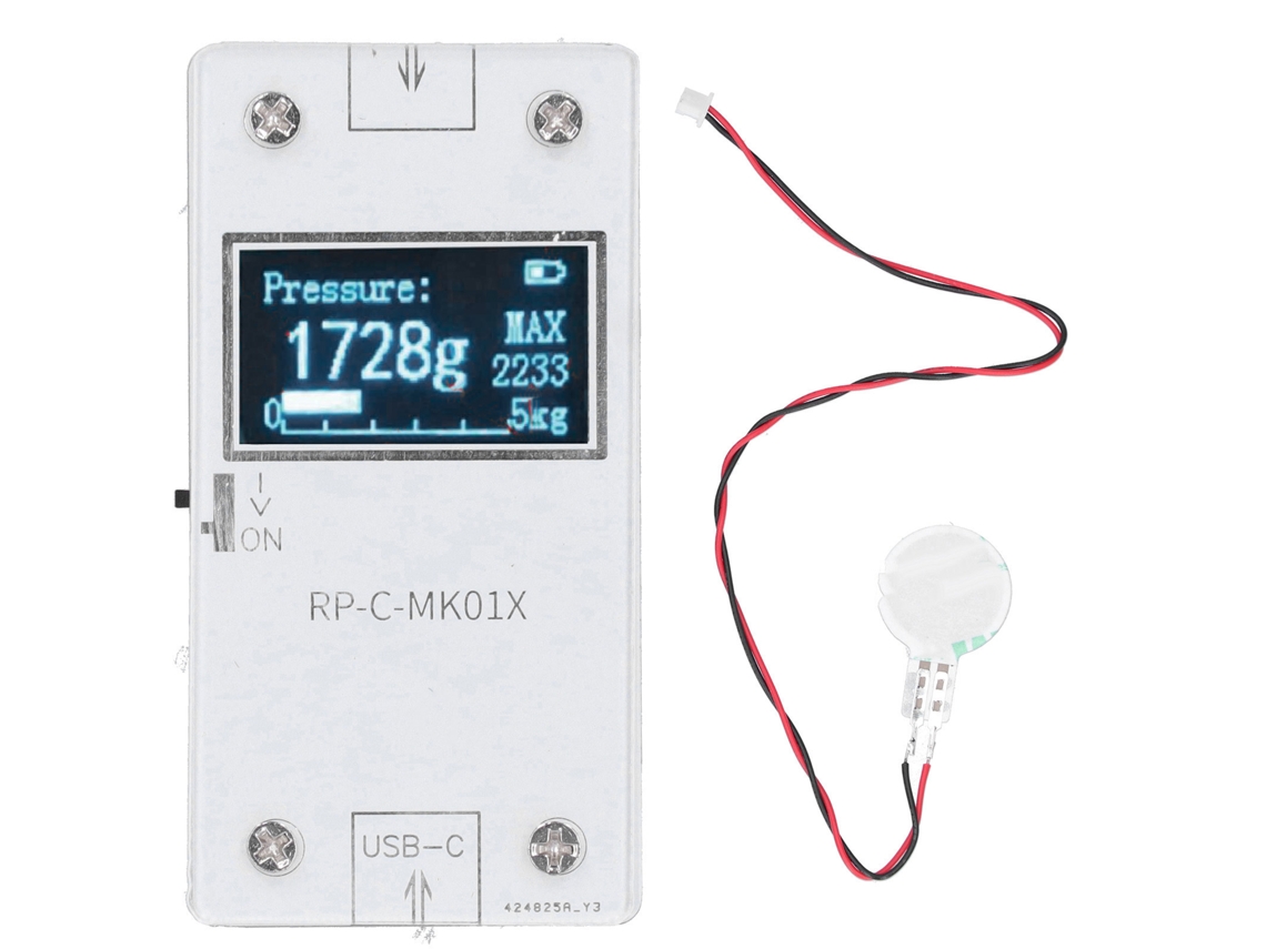 Kit De Bricolaje Rpcmk01 3,3 V~4,2 V Para Módulo De Visualización De Sensor De Presión De Película Flexible Ultradelgada
