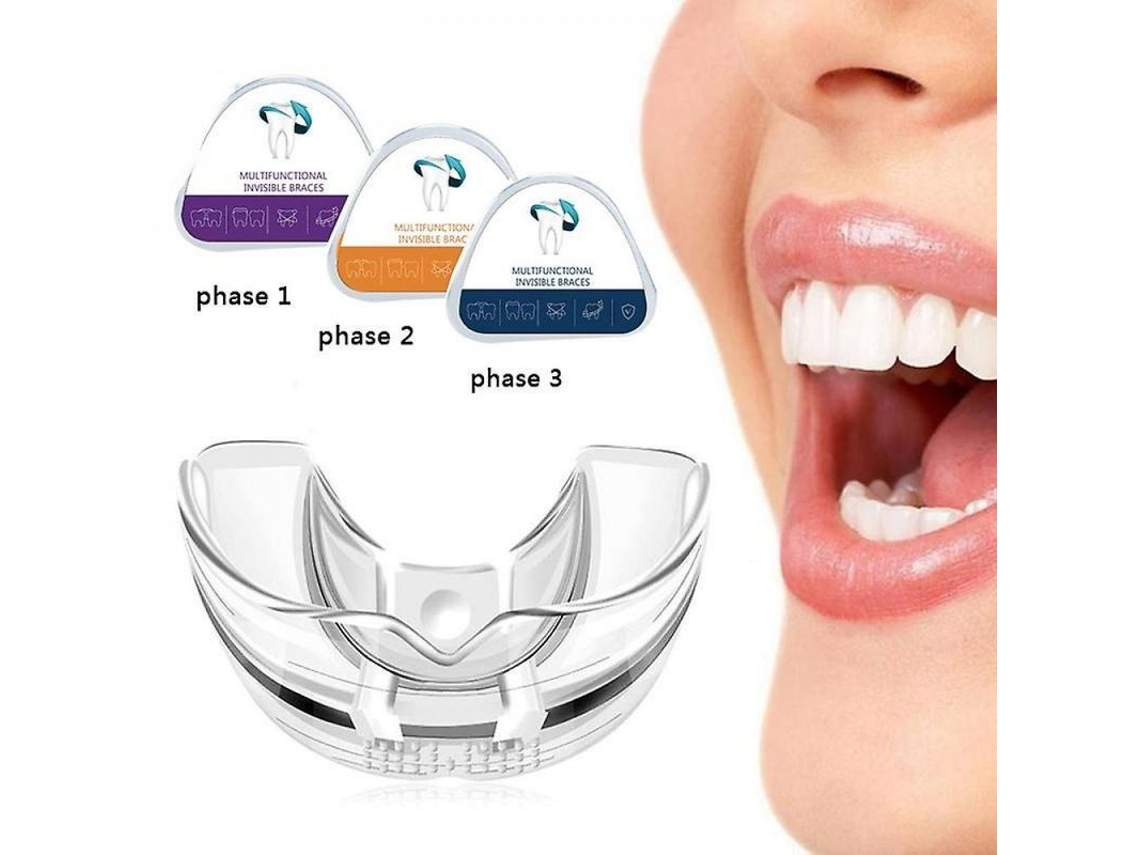 Trampa Ortodóncica Invisible Para Adultos, Corrección Dental En 3 Fases, Tpu Transparente.