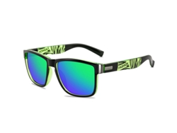 Gafas de sol polarizadas con protección UV400, aptas para ciclismo al aire libre MDUG (verde)
