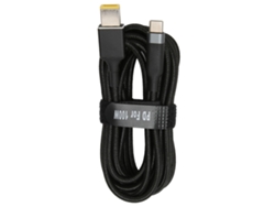 Convertidor De Carga Pd Dc 230w, Entrada Hembra A Macho, 3 Pines, 90 Grados, 5,5 Mm X 2,1 Mm