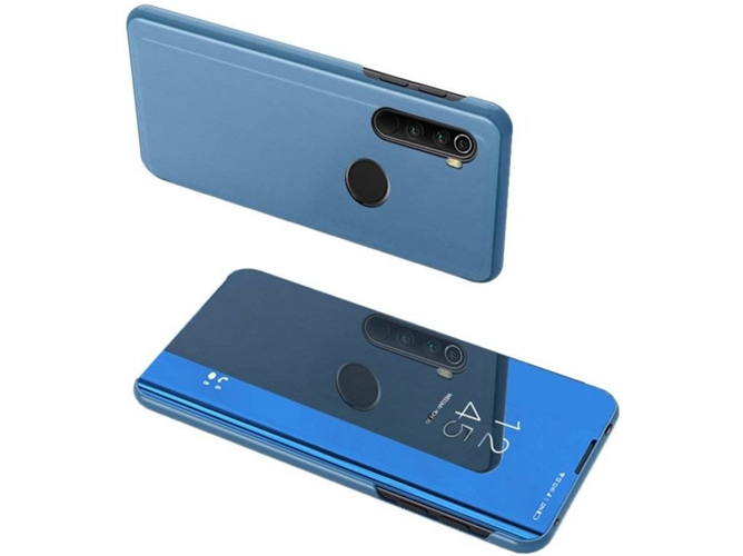 Funda Xiaomi Redmi Note 8 LMOBILE Clear View Azul