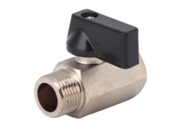 Válvula De Bola De Gas De Latón Con Rosca Macho/hembra De 3/8" Para Agua Y Gas Combustible Domésticos.