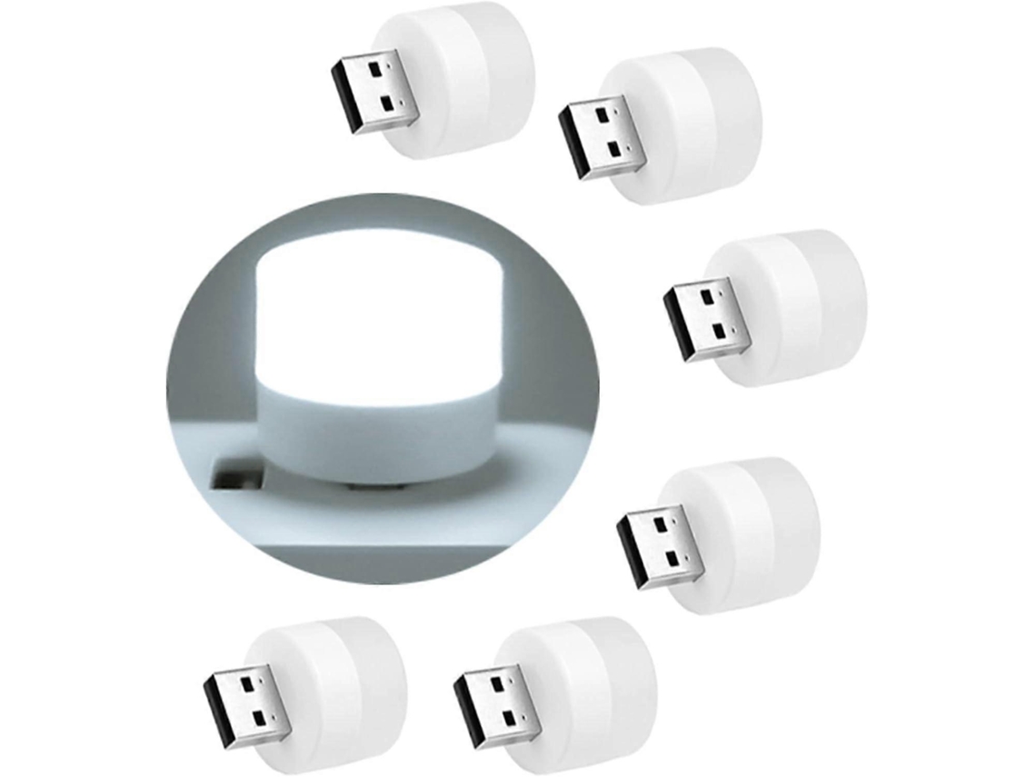Luz nocturna USB, mini bombilla LED, luz nocturna enchufable, luces nocturnas pequeñas, para dormitorio y baño. Rosewell