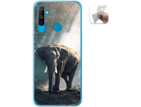Carcasa Realme C3 TUMUNDOSMARTPHONE Elefante Multicolor