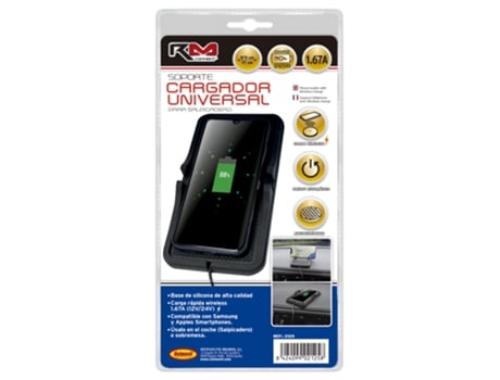Soporte para teléfono de silicona Rm Connect con carga rápida inalámbrica POOL LINE