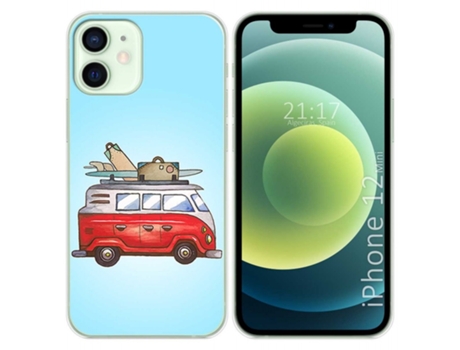 Carcasa iPhone 12 Mini (5.4) TUMUNDOSMARTPHONE Dibujos Multicolor