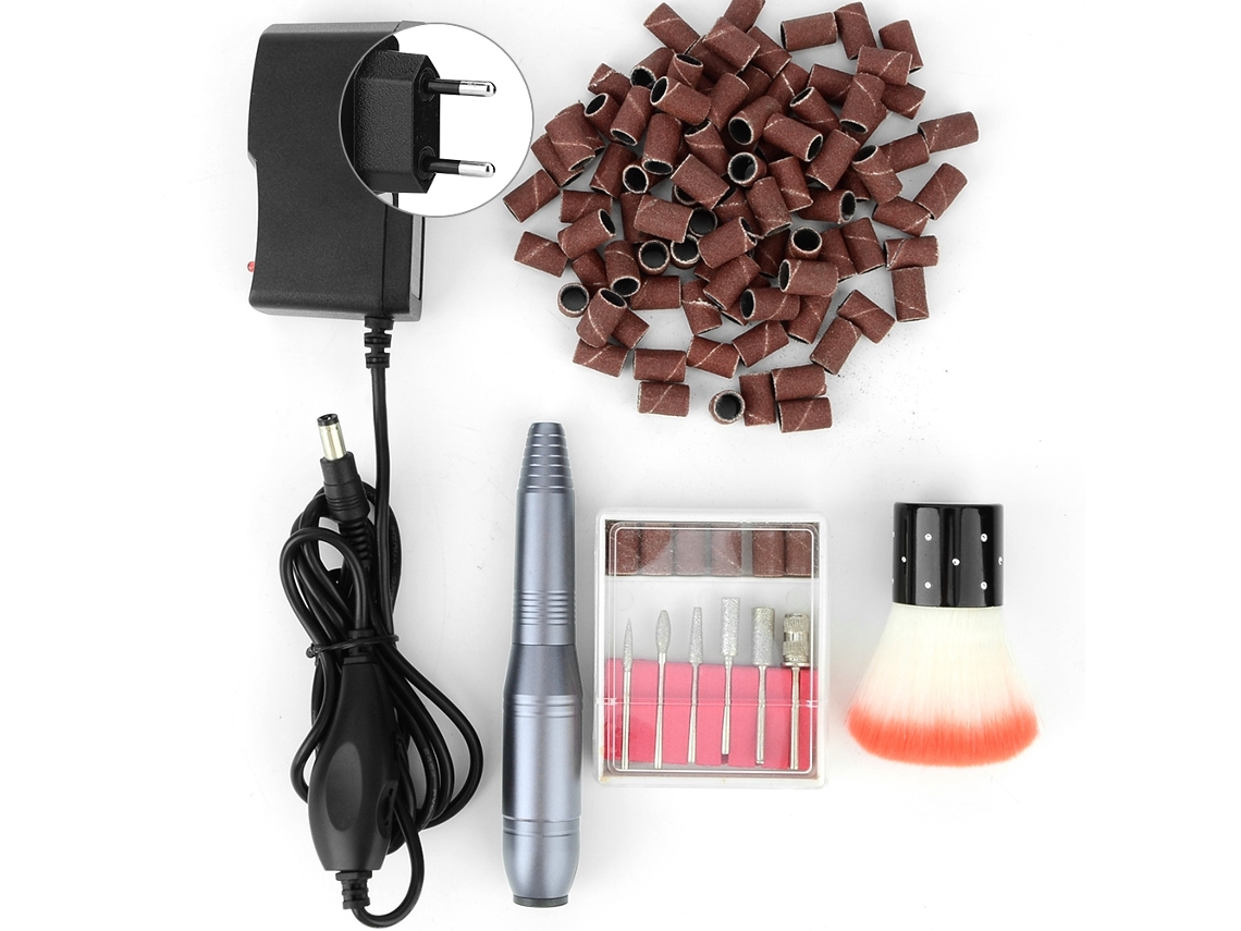 Rebe-mango De Furadeira Eléctrica Para Unhas 15000rpm Mano De Lixadeira De Manicure Para Polir Unhas