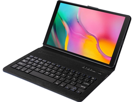 Funda Teclado Tablet Samsung Galaxy Tab A7 SILVERHT Azul