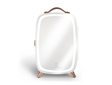 Mini Nevera para maquillaje portátil SCHNEIDER SCMF6MW 5 L Modo de iluminación espejo LED regulable Tranporte fácil