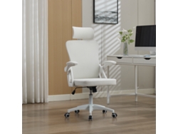 Silla De Oficina Ergonómica Con Tejido De Malla, Soporte Lumbar, Reposacabezas Y Respaldo Alto.