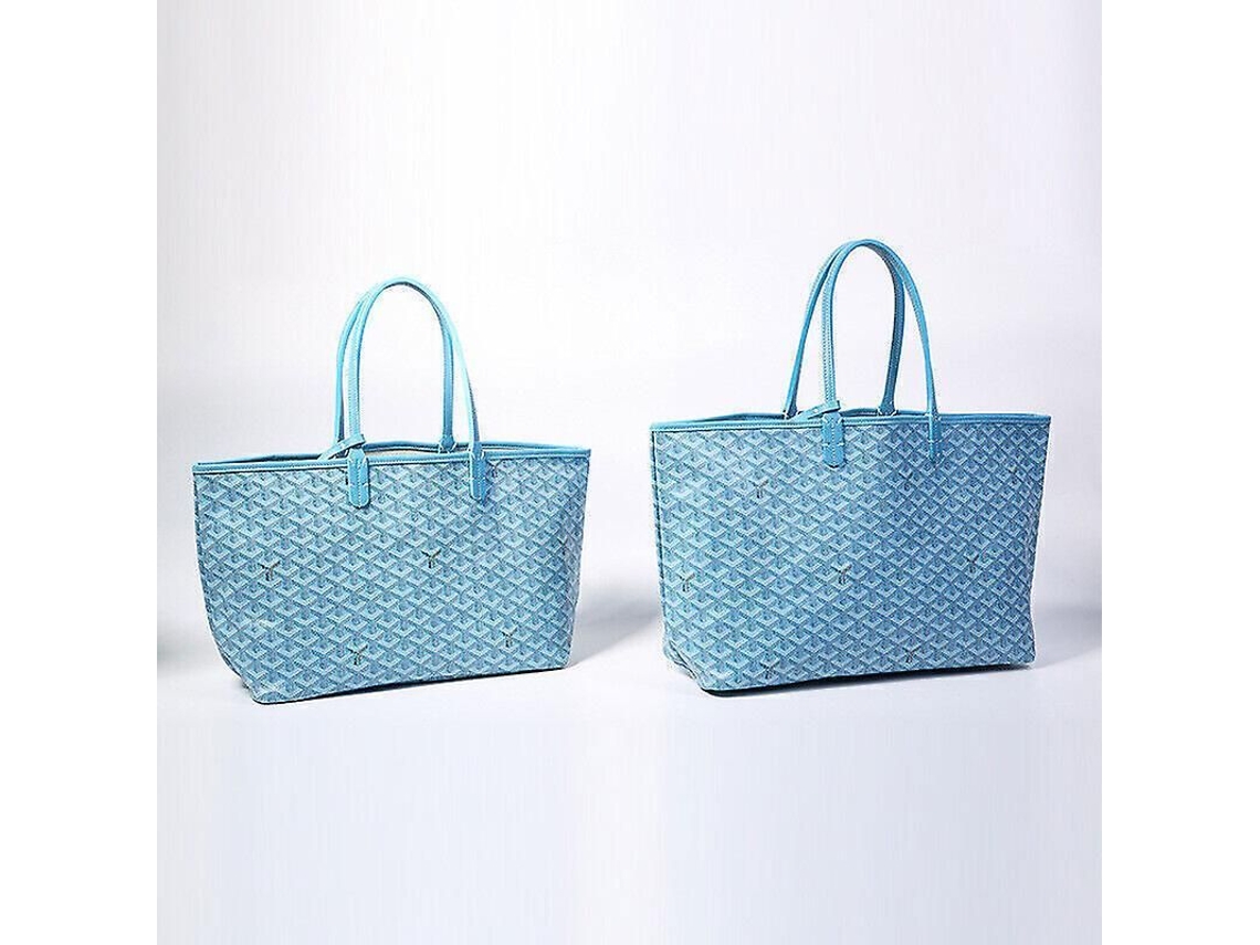 2026-bolsa Tote Goyard Dog Tooth De Gran Capacidad Para Mamá Con Logo De Marca En Pvc, Estilo Tendencia Y Asa Suave