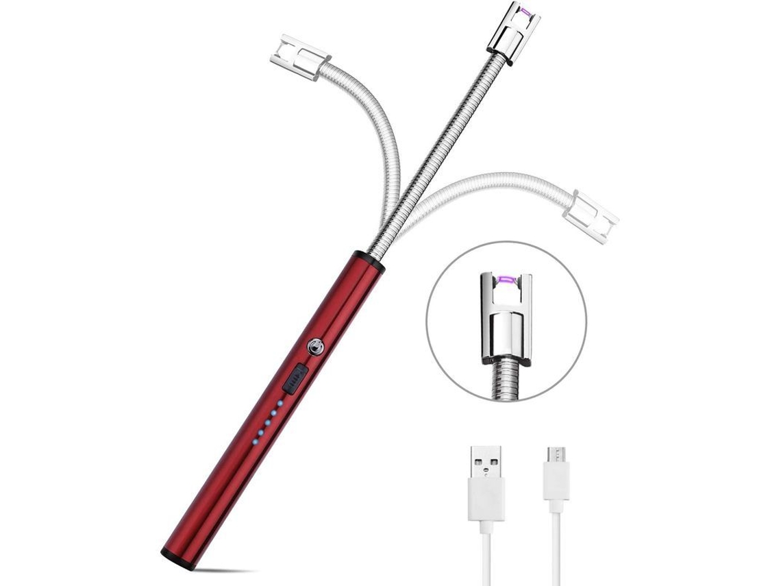 2026-encendedor De Arco Eléctrico Recargable Usb Para Velas, Inalámbrico, Anti-viento, Multiusos