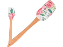 2 Piezas, Té, Para Cocina, 2 Piezas De Espátula De Cocina De Silicona Con Mango De Madera De Durable And R