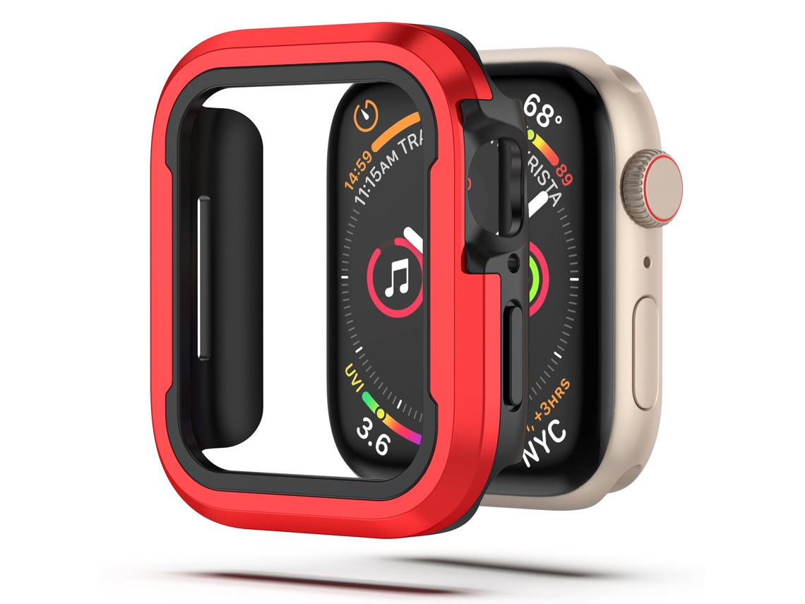 Funda Para Apple Watch Ultra 49mm / Apple Watch Ultra 2 49mm Funda Protector De Metal Anticaída - Rojo Gertiz