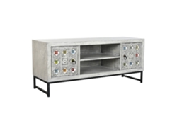 Mueble Tv Mango Ceramica Beige 130x40x56cm