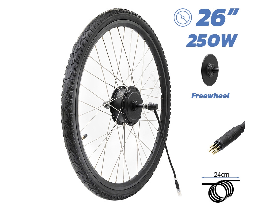 Motor 36v 250w Para Ebike 26 Pulgadas (incluye Neumático)
