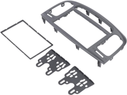 Embellecedor De Radio Para Coche 2din Para Dvd De Salpicadero - Repuesto De Abs Para Accent 2009-2012