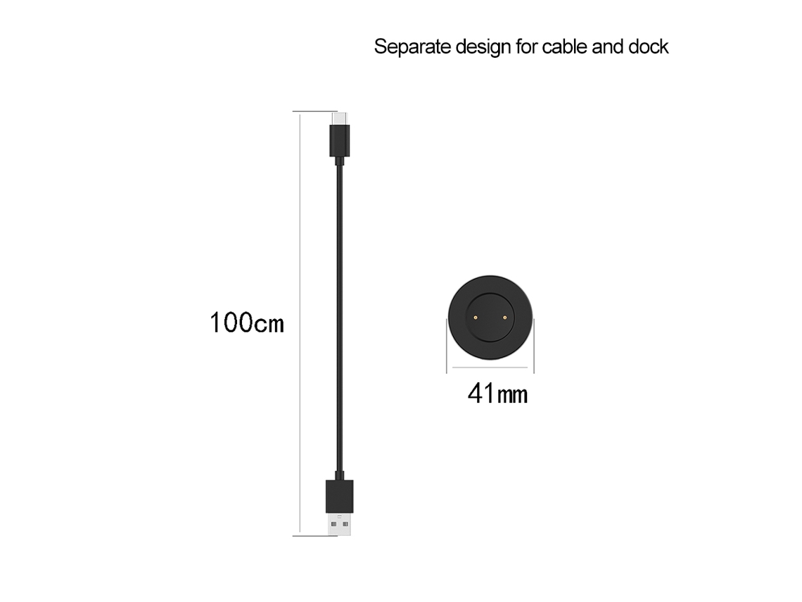 Base De Carga Magnética Portátil De Carga Rápida Para Relojes Inteligentes Huawei Gt Y Honor Magic.