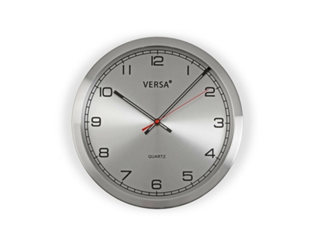Reloj VERSA (Aluminio - 4.1 x 20 x 20 cm)