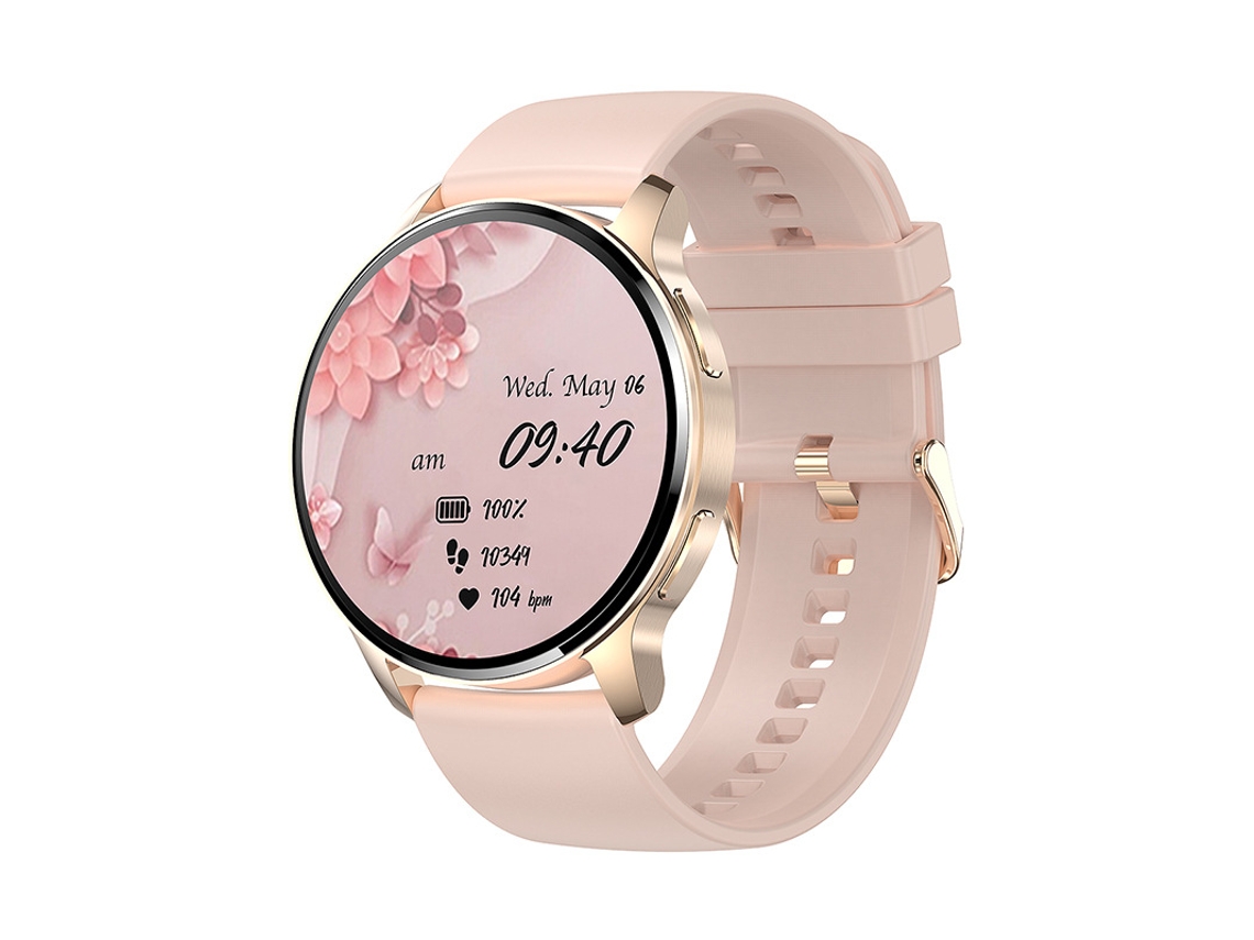 Smartwatch Yizhood I50 1.32 Inch Llamada Bluetooth Ip67 Impermeable Monitor De Salud (android Y Ios - Rosa)