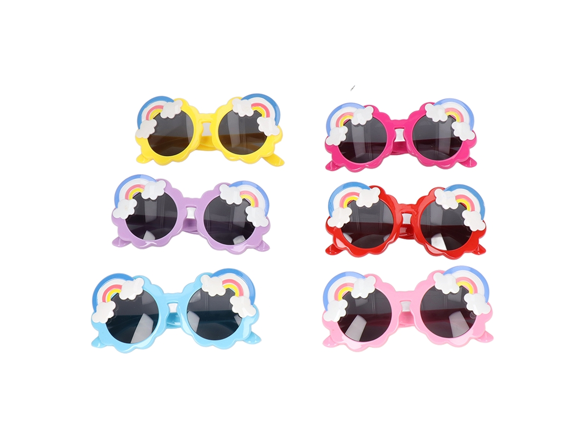 Gafas De Sol De Dibujos Animados Para Niños, Protección Uv, Estilo Infantil Bonito Y Colorido.