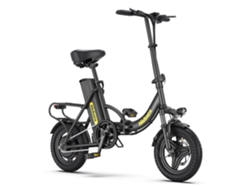 Bicicleta eléctrica plegable Hidoes C5 con batería de 36v 10,4ah y llanta de 14 pulgadas.