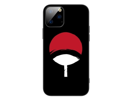 Casing ponsel anime naruto untuk iphone 11 12 13 pro max 6s 7 8 plus xs xr kartun uchiha itachi casing ponsel cangkang belakang hadiah mainan