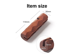 Manguera de madera de sapeli para bandeja de cocina exterior