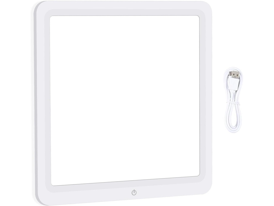 Luz Led Blanca De 30 Cm Para Fotografía Con Panel Táctil Sin Sombras