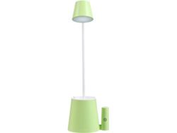 Lámpara de Mesa WELUOT PW-038 (Verde - 12.2 x 9.5 x 38.1 cm)