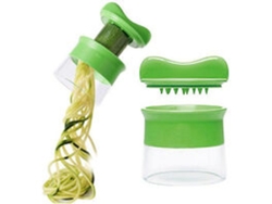 Cortador De Verduras 4 En 1, Espiralizador Manual Para Fideos De Calabacín, Zanahorias Y Pepinos