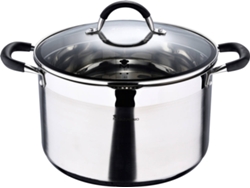 Olla MASTERPRO BGMP-1506-BK (Gris - Acero Inoxidable)