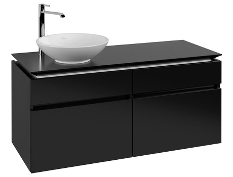 Mueble de lavabo Villeroy &amp Boch Legato B580 1200x550x500mm lavabo lado izquierdo