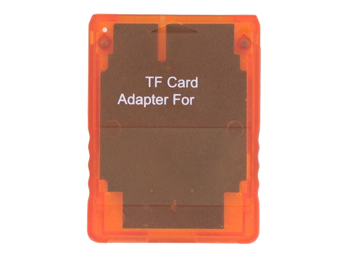 Adaptador de tarjeta de memoria micro para consolas de videojuegos 3000x-9000x (rojo)