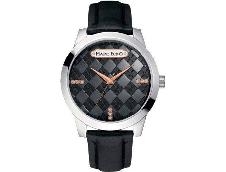 Reloj MARC ECKO Hombre (Piel - Negro)