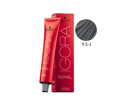 Tinte Permanente SCHWARZKOPF Igora Royal Nº 9.5-1 60 ml