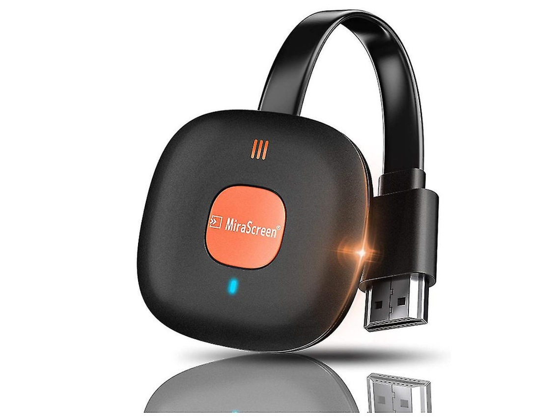 Adaptador de pantalla HDMI inalámbrico 4K HDR, Wifi, Miracast, Airplay, DLNA, para Android/iOS/PC/TV/Monitor/Proyector Negro Bestvite