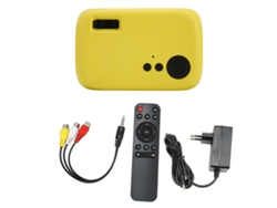 Miniproyector Portátil M24 Para Cine En Casa, Sonido Envolvente 360°, 3000 Lm, Led, Compatible Con 1080p.