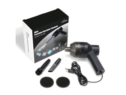 SIURN Mini Aspirador Portátil Recargable USB Negro (21 x 14 cm)