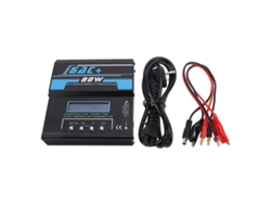 Carregador de bateria RC inteligente com balanceamento e descarga para baterias NiCd, NiMH, Li-ion, Lipo, Life e LiHV com plugue europeu.