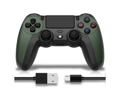 Mando PS4 KINSI Kinsi Dualshock (Inalámbrico - Negro)
