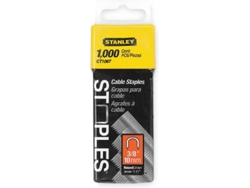 Agrafo para Cable Tipo 7 Stanley (Pack 1000 Uni) 10Mm