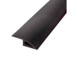 JILLIOPER Tira de transición suave para umbrales de puertas, moldura flexible e impermeable para pisos de vinilo, laminados y baldosas, moldura en T duradera y 