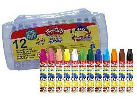 Juego Criativo PLAY DOH Set de Lápices de Cera (Edad Minima: 3 Años)