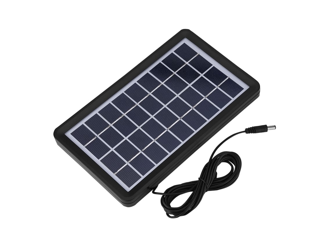 Panel Solar De 9v 3w, Célula De Silicio Policristalino, Resistente Al Agua, 93% De Transmisión De Luz.