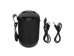 Alto-falante Bluetooth Portátil Ipx5 Impermeável Som Estéreo Grave Potente Para Casa Viagem Festa Preto