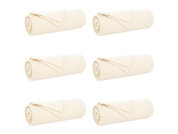 Mantitas De Sofá 6 Uds Crema 280 X 210 Cm Lana