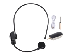 Auriculares Con Micrófono Inalámbrico Uhf Para Docencia, Reuniones Y Guías Turísticos.