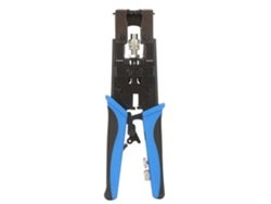 Herramienta Profesional Multifuncional Para Comprimir Cables Coaxiales
