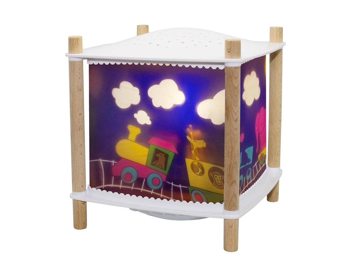 Luz Quitamiedos TROUSSELIER (Madera - Azul - 16 x 16 x 16 cm)